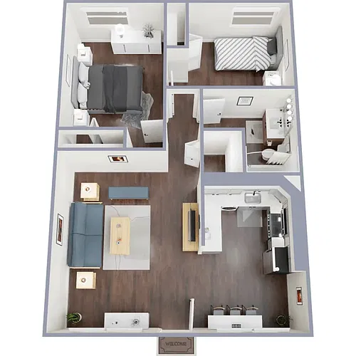 Floor plan 2X1