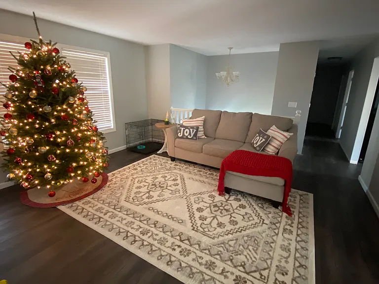 Upstairs living room.