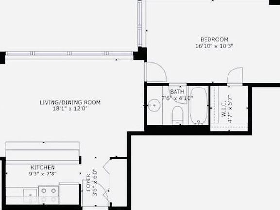 map lay out of the unit