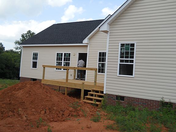Deck on rear