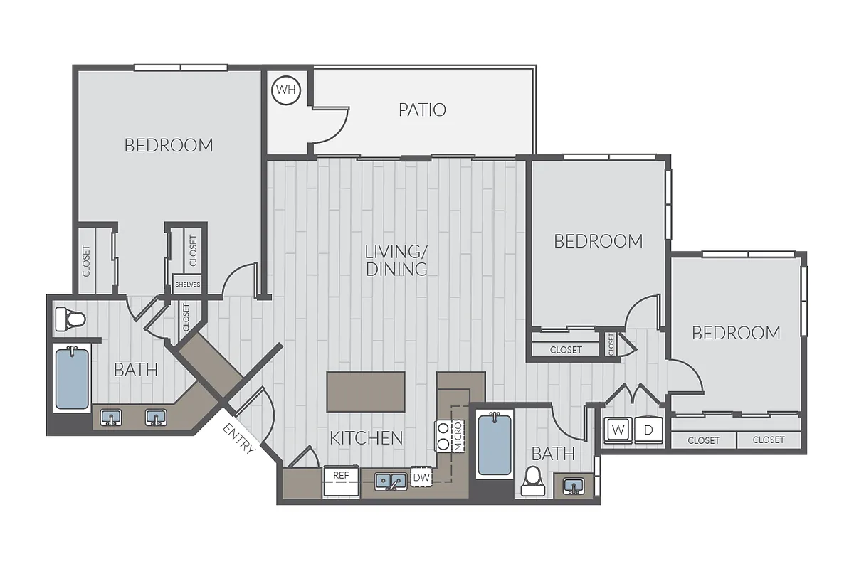 Floor plan Plan 3A