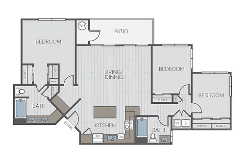 Floor plan Plan 3A