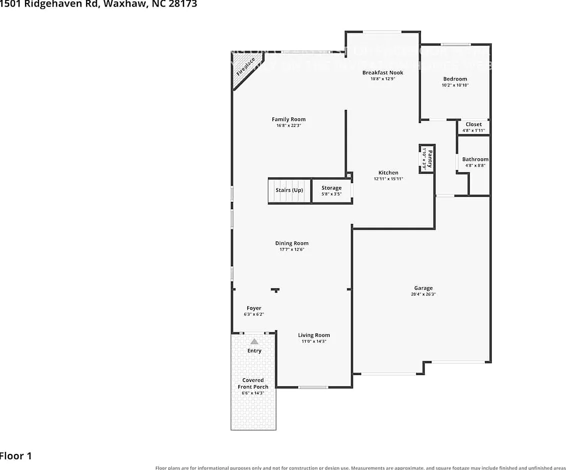 1501 Ridge Haven Rd Waxhaw, NC 28173 — Photo 2