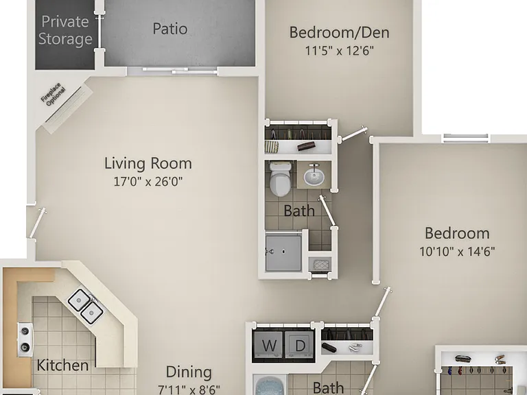 Southcreek apartments — Photo 18