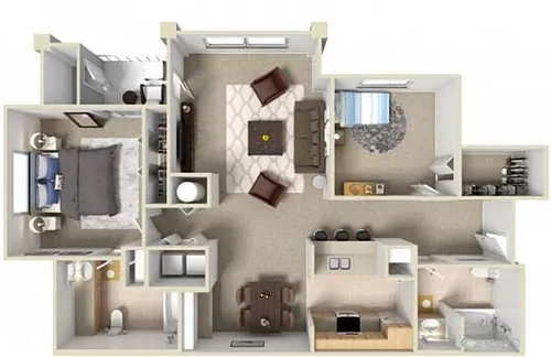 Floor plan Cottonwood