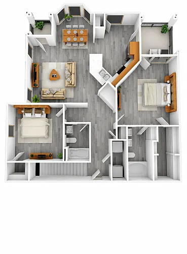 Floor plan River House