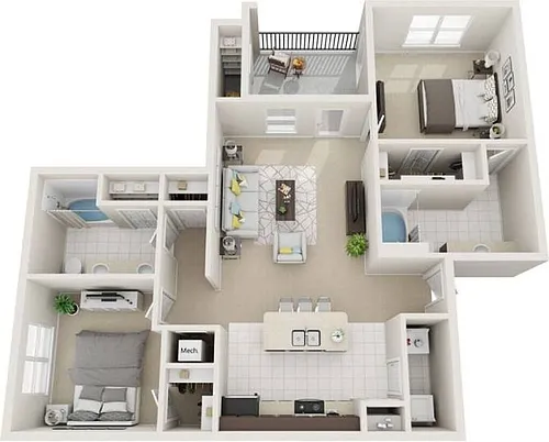 Floor plan The Selma
