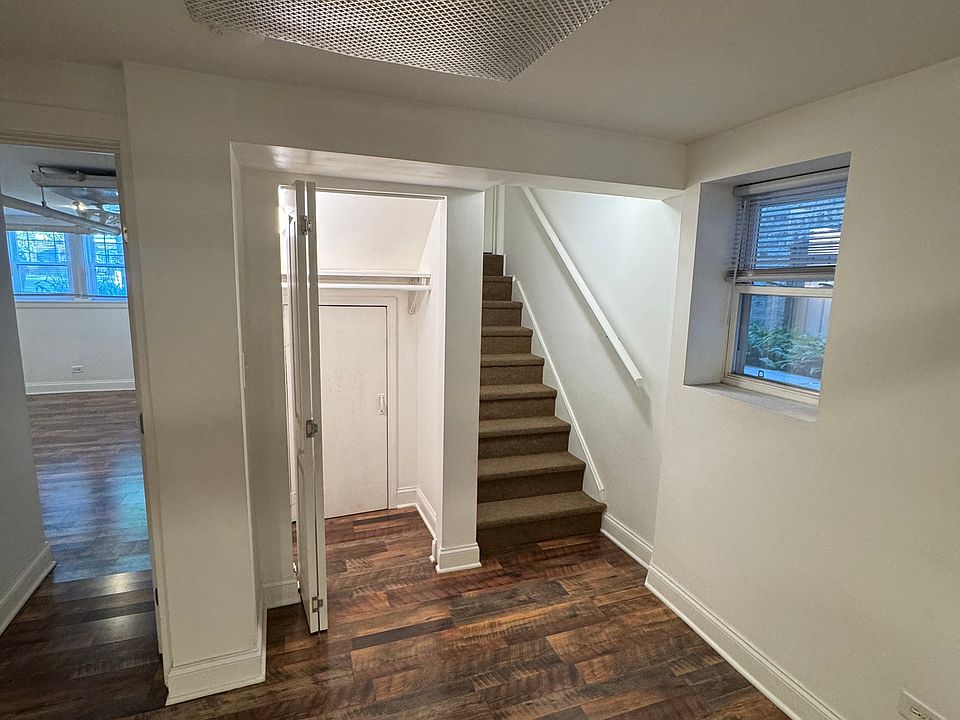 Front stair entry.