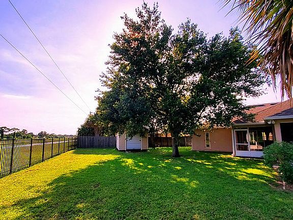 Backyard view from East