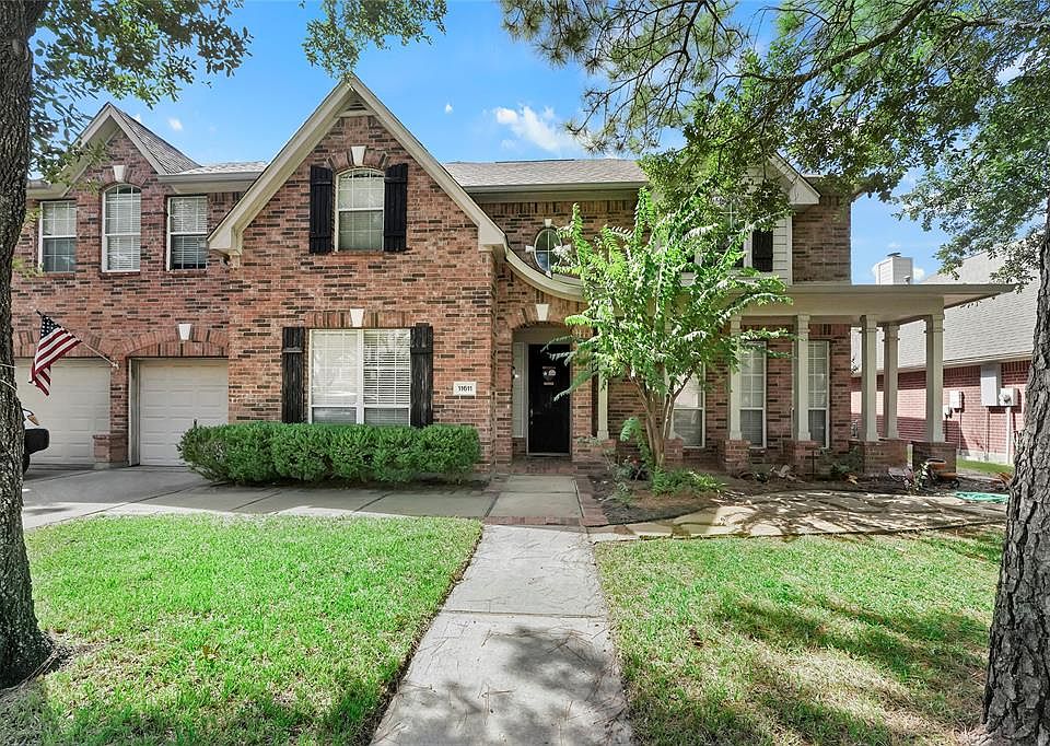 beautiful brick two story home