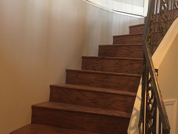 Staircase up to main level