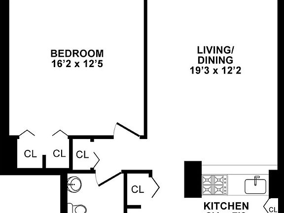 2nd image of 230 W 55th St APT 9E