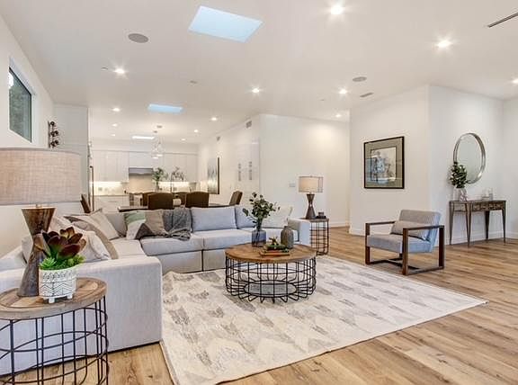 Staged Open floor plan