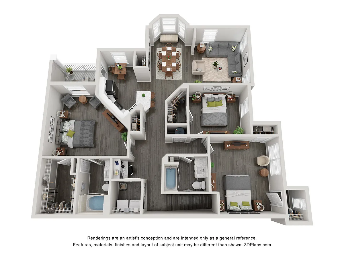 Floor plan C1 Upper
