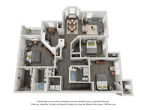 Floor plan C1 Upper