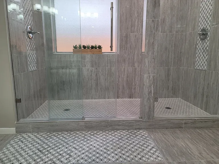 Recently Remodeled Primary Bathroom