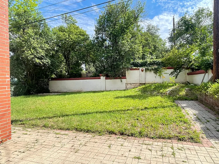 Backyard with lots of potential and space