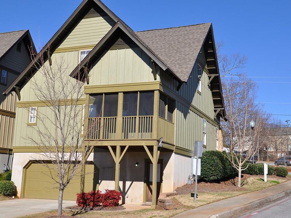 Rear, Deck, Parking and Garage