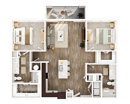 Floor plan B1