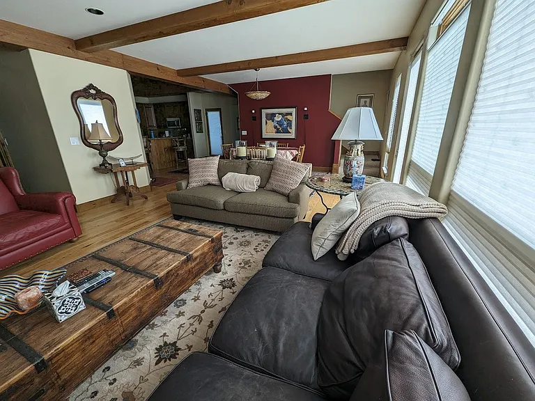 Living room looking to dining room