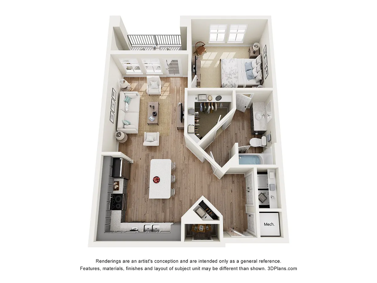 Floor plan The Grayton