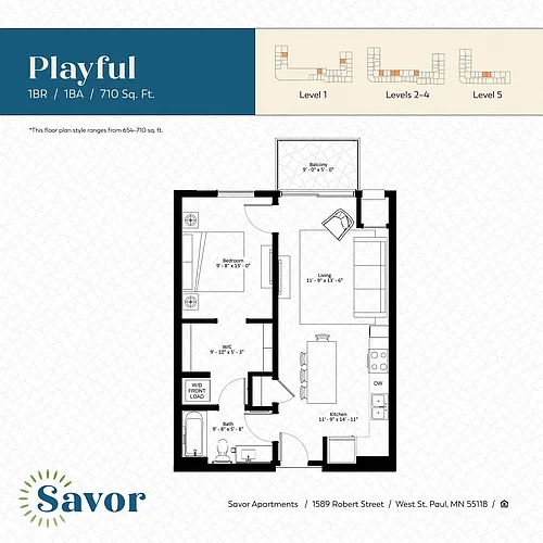 Floor plan Playful