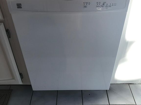 New dishwasher