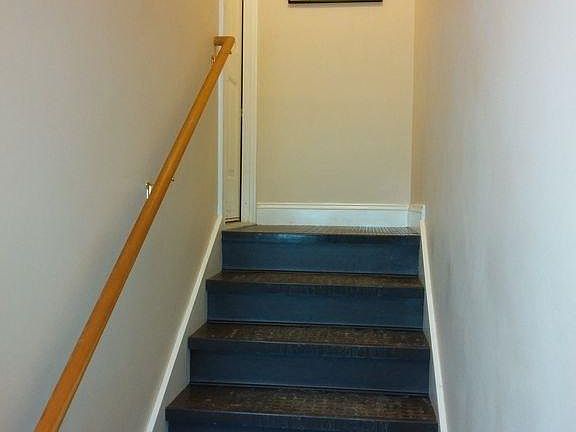Entry staircase - photo from mirror image unit on other side