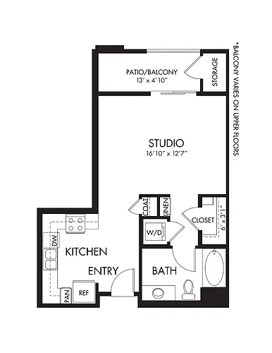 Floor plan Bari