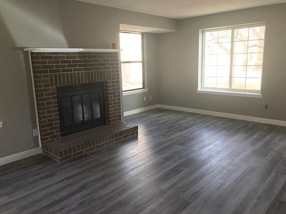 Wood Burning Fireplace in Living Area