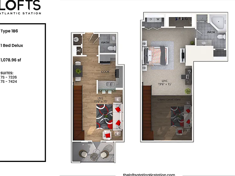 1B6 - 1 Bed Delux 1B6 - 1 Bed Delux