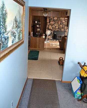 Hallway Into Kitchen