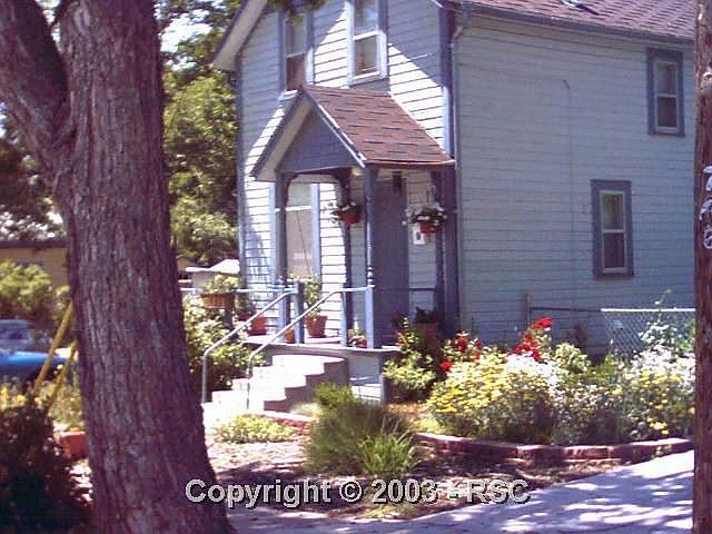 front. note: house repainted