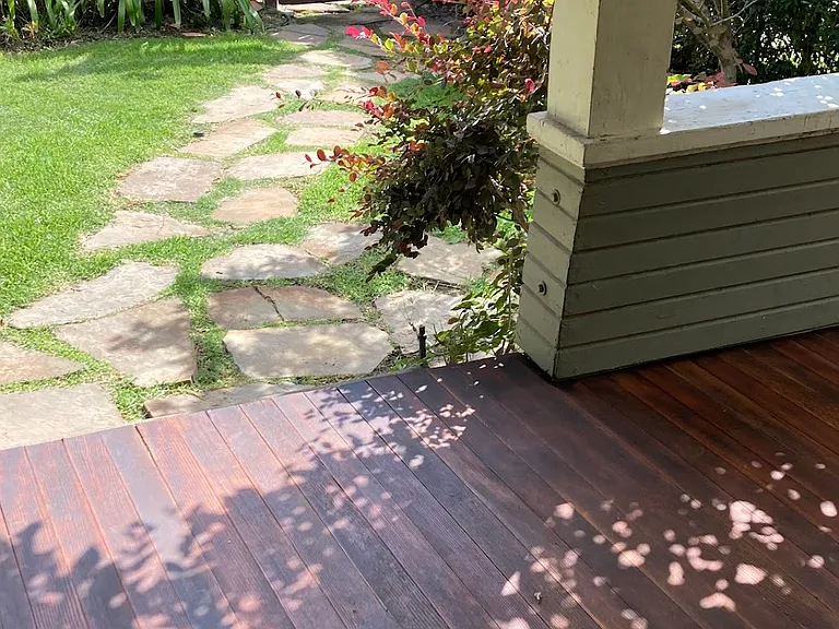 view from front door