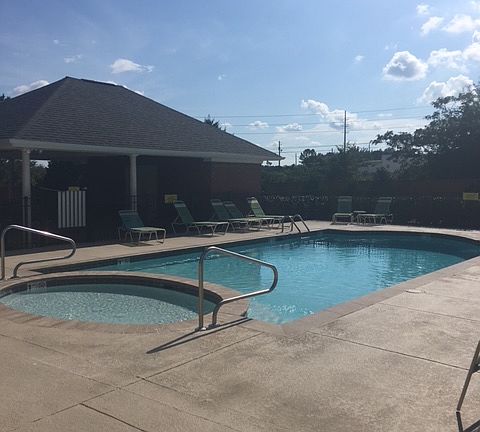 Neighborhood swimming pool 