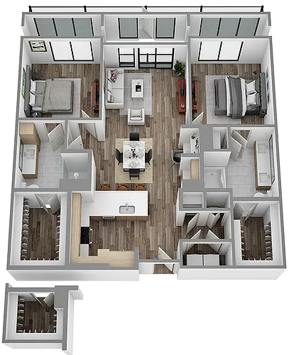Floor plan P
