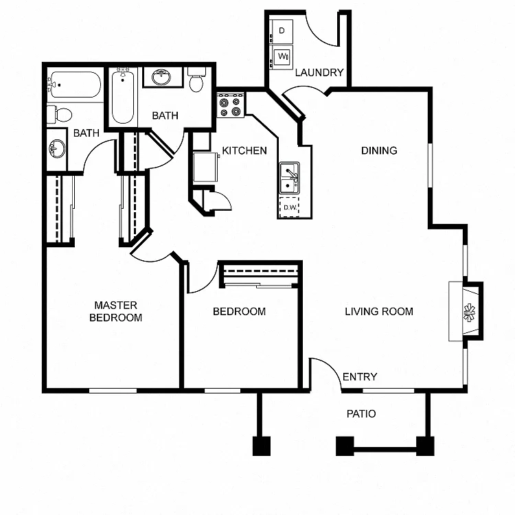 Floor plan D6