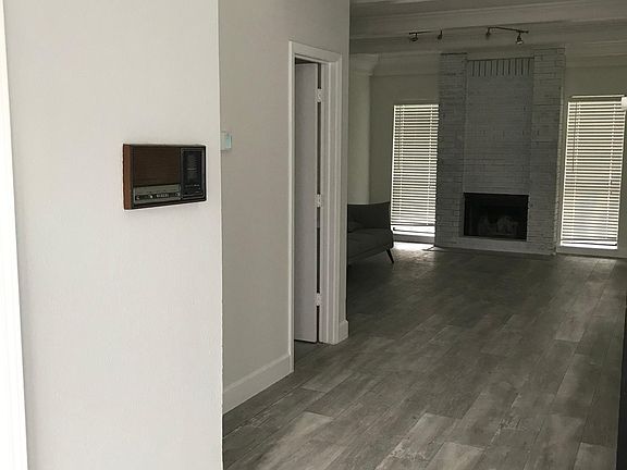 Hallway and Fireplace