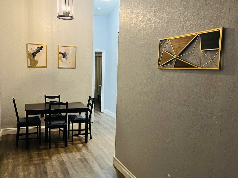 Dining space and Hallway Entry