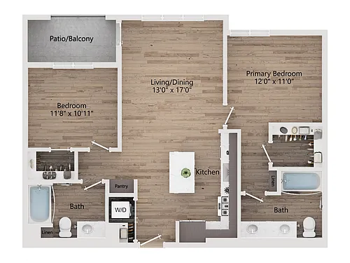 Floor plan B3