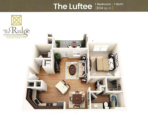 Floor plan The Luftee