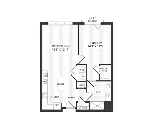 Floor plan A25