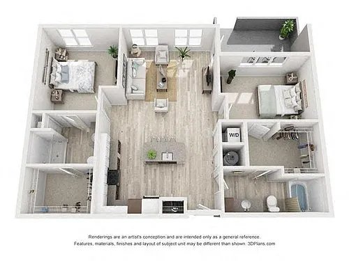 Floor plan B3