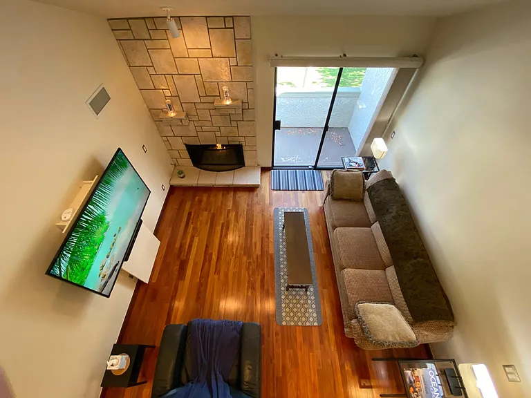 Living Room from loft bedroom