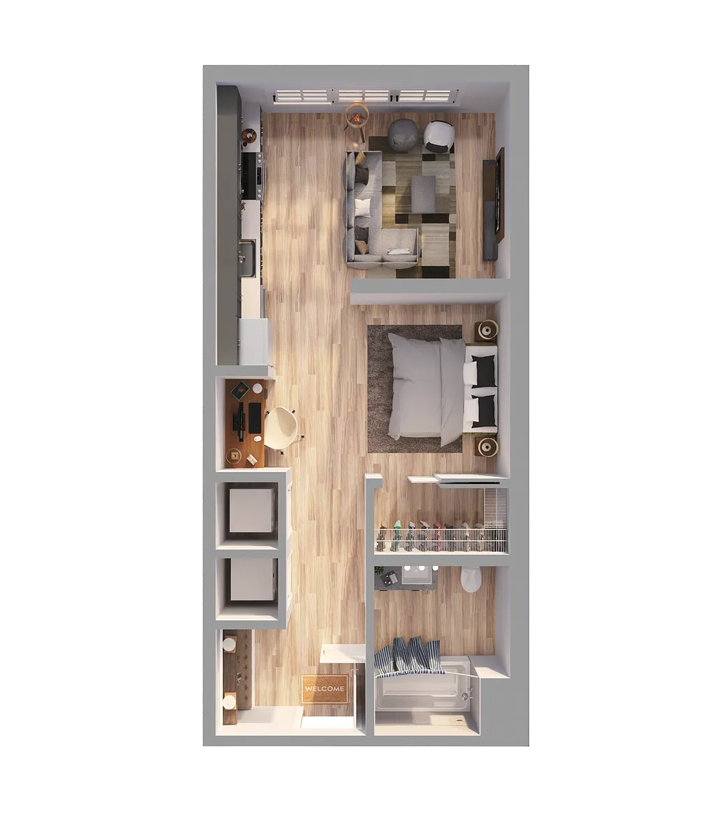 Floor plan A1