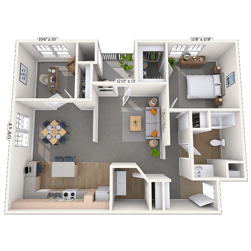 Floor plan Pinegrove