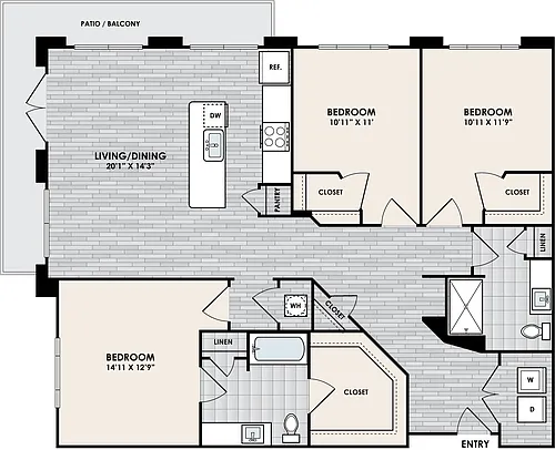 Floor plan C1