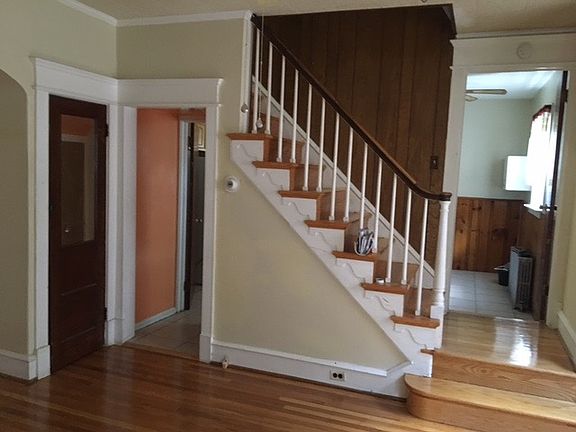 Kitchen entrance and stairs to the 2nd floor