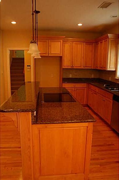 floating island in kitchen