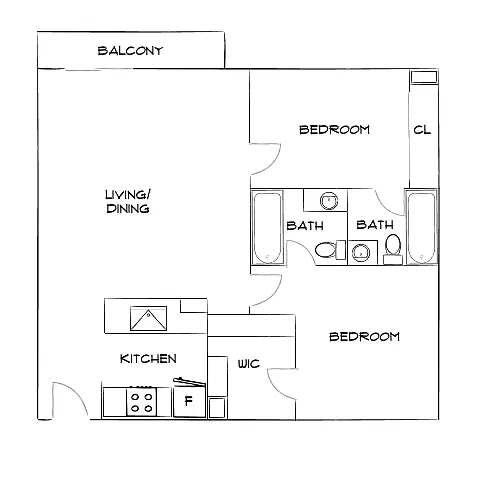 Floor plan Design 2A Premier